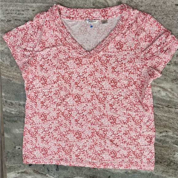 Liz Claiborne Tops - Liz Claiborne Floral Casual Shirt